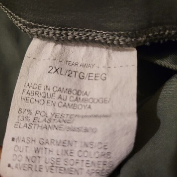 Under Armour UA Storm Run Green Track Pants Size 2XL Men's Flaw - Picture 9 of 16